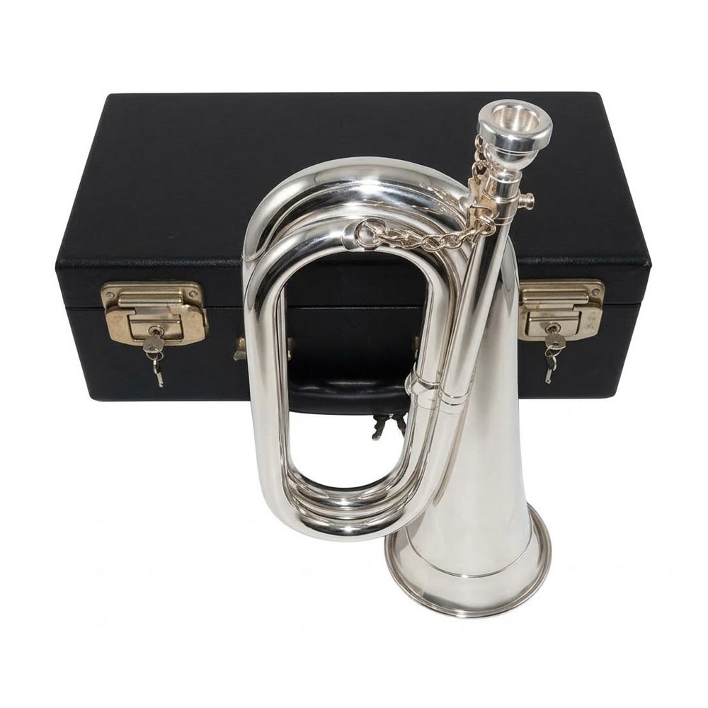 Bb Bugle Silver Plated