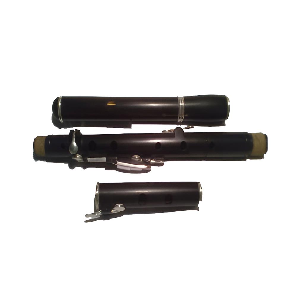 5 Key D Flute Black Wood